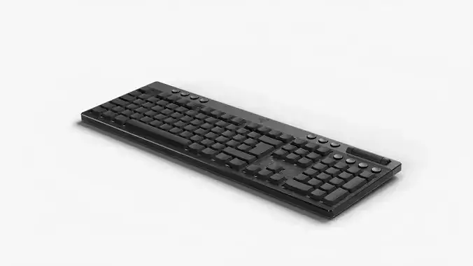 RAZER BLACKWIDOW V4 LOW PROFILE HYPERSPEED KEYBOARD 3D model