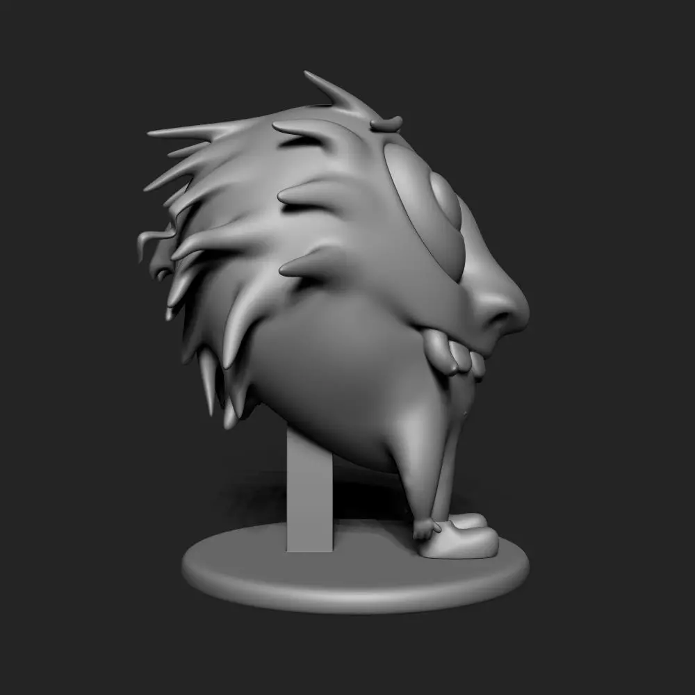 Face Monster 3D print model_4
