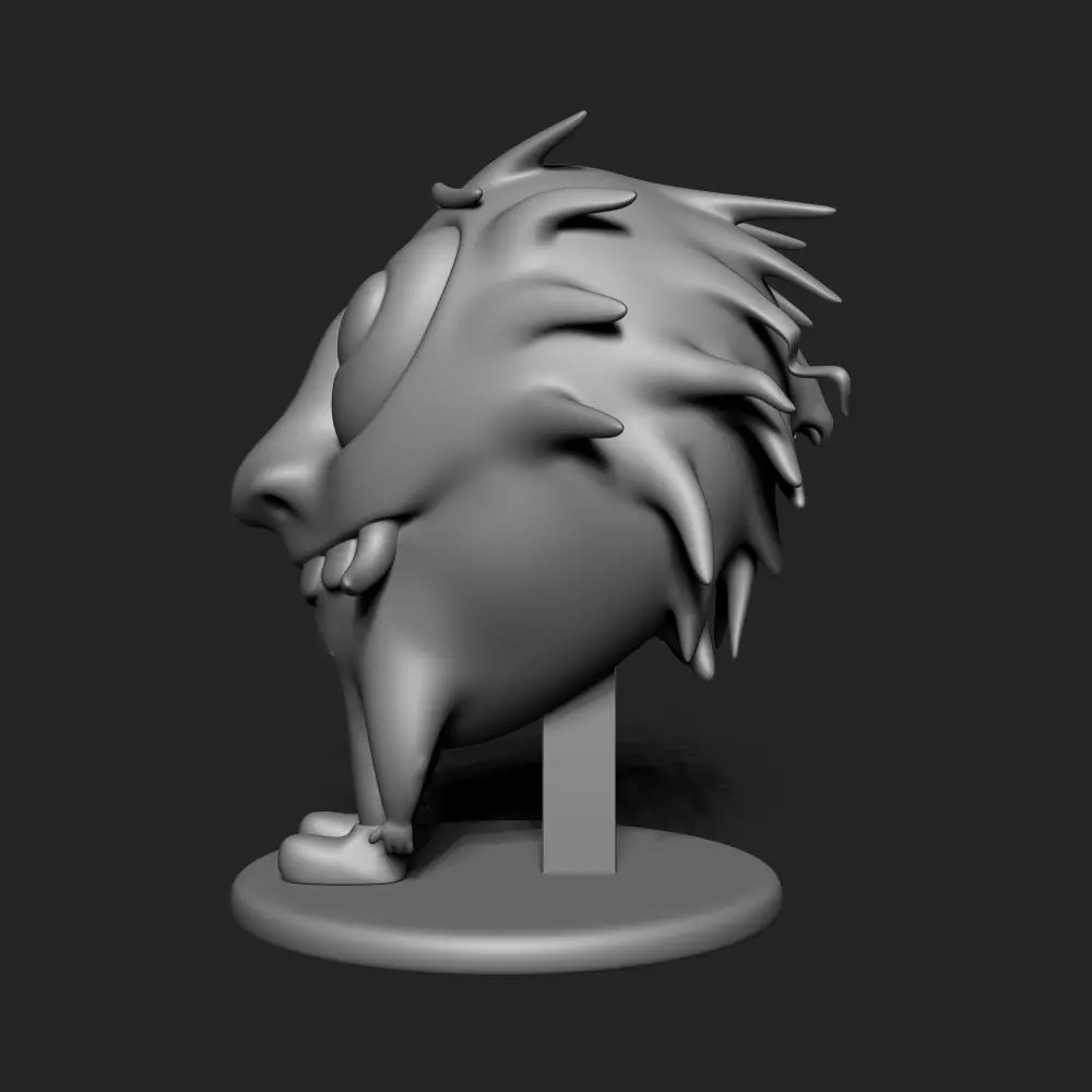 Face Monster 3D print model_2