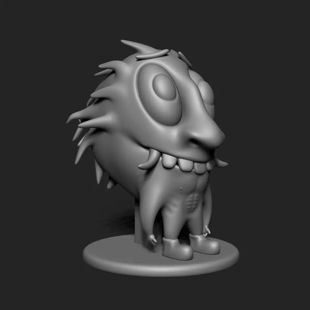 Face Monster 3D print model_5