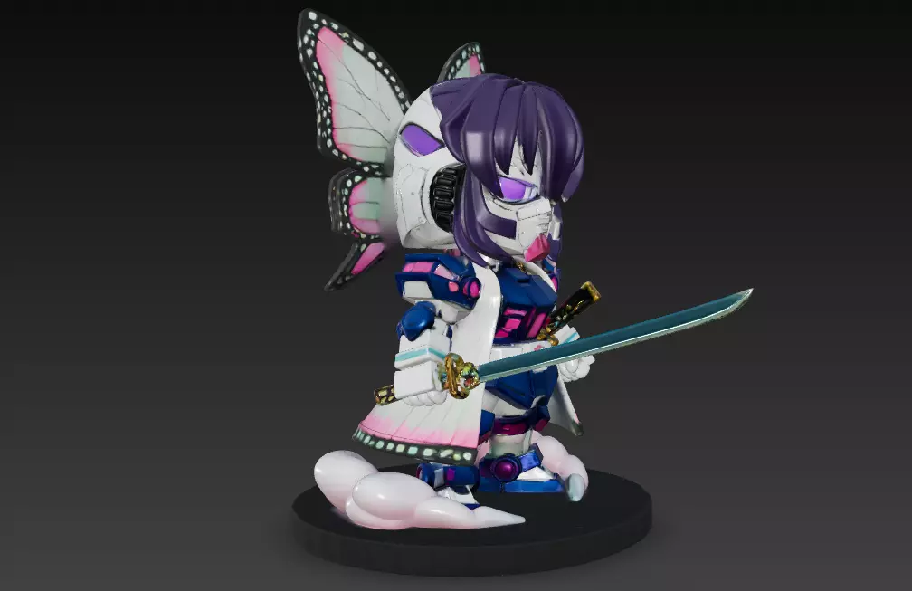 Demon Slayer -Shinobu Kocho Gundam Mode 3D print model