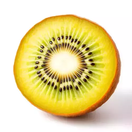 Golden Kiwi Fruit model pack Low-poly 3D model 2