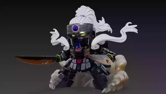 Demon Slayer - Tengen Uzui Gundam Mode