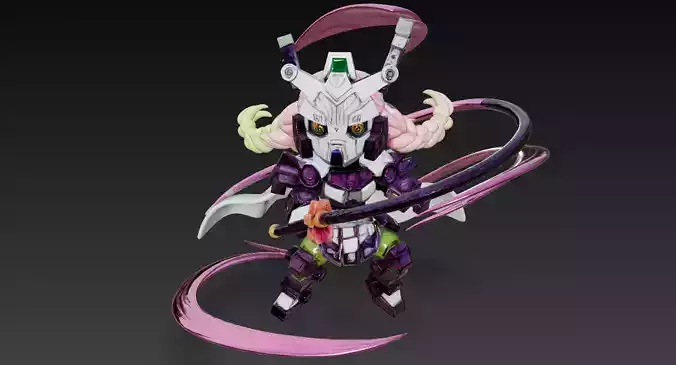 Demon Slayer - Mitsuri Kanroji Gundam Mode