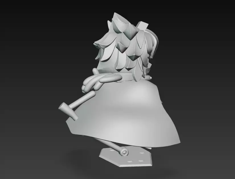 Demon Slayer - Obanai Iguro Gundam Mode 3D print model_5