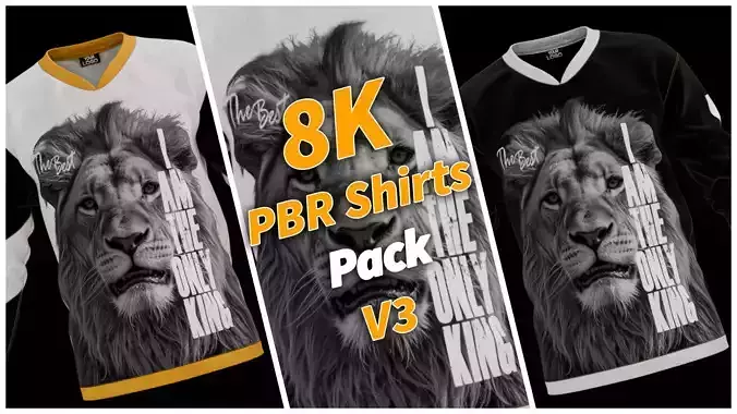 Photorealistic 8K Shirts Mockup Pack v3 Animated 3D model Photorealistic 8K Shirts Mockup Pack v3 Animated 3D model