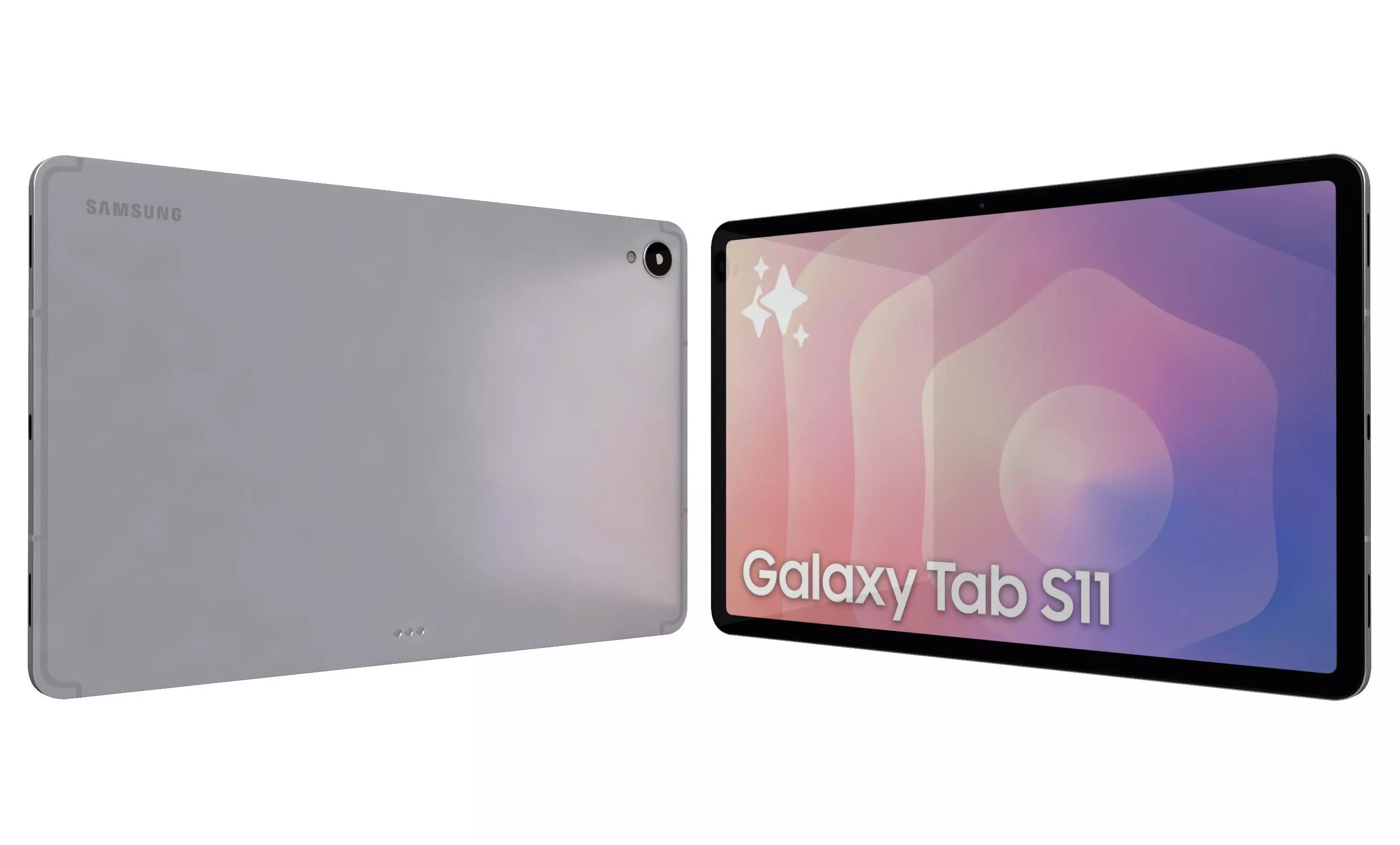 Samsung Galaxy Tab S11 White 3D model_2