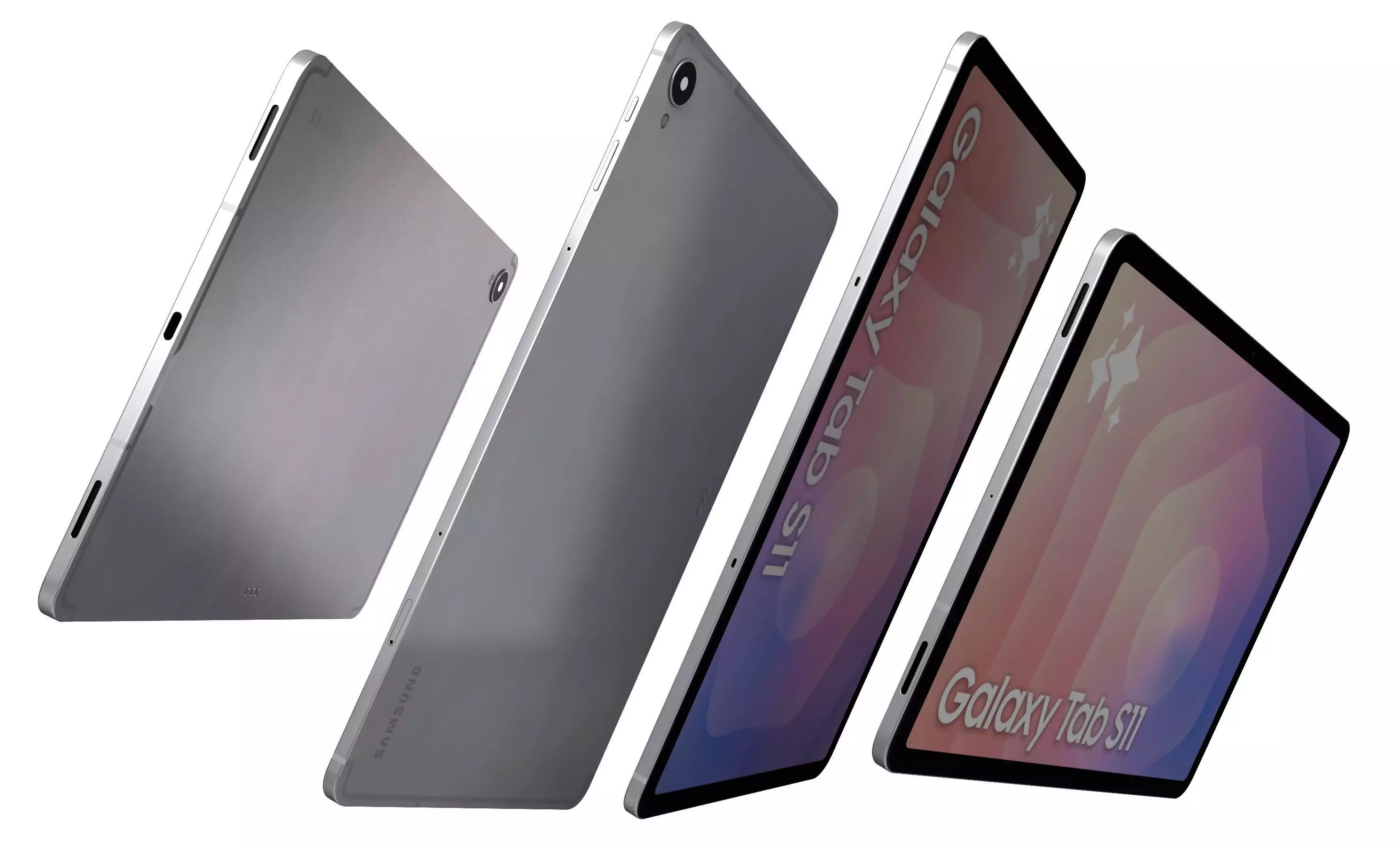 Samsung Galaxy Tab S11 White 3D model_6