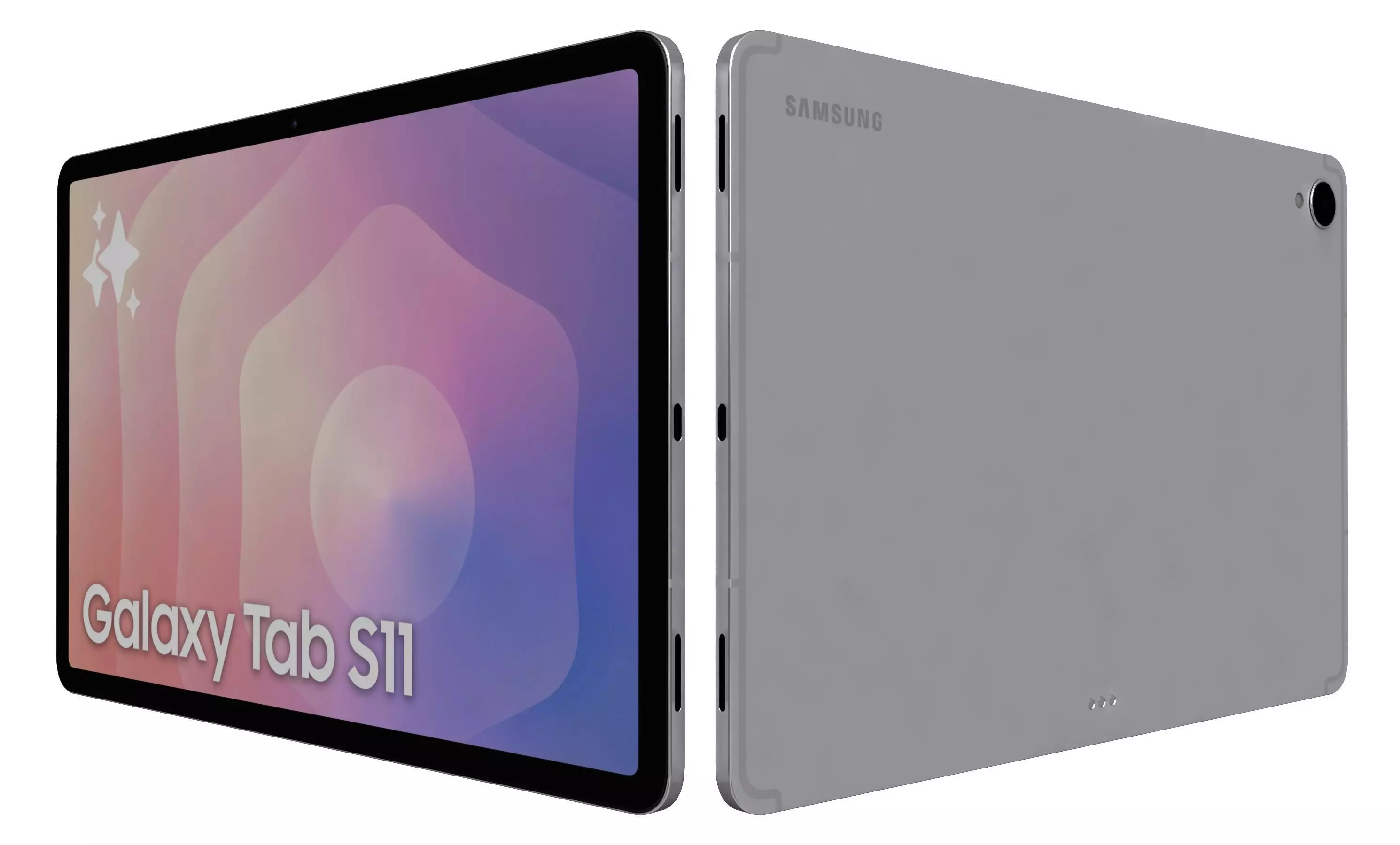 Samsung Galaxy Tab S11 White 3D model_29