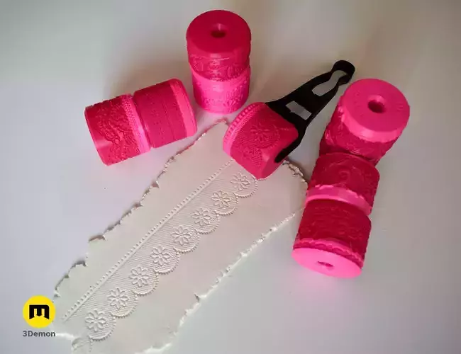 Texture Rollers Lace Patterns middle