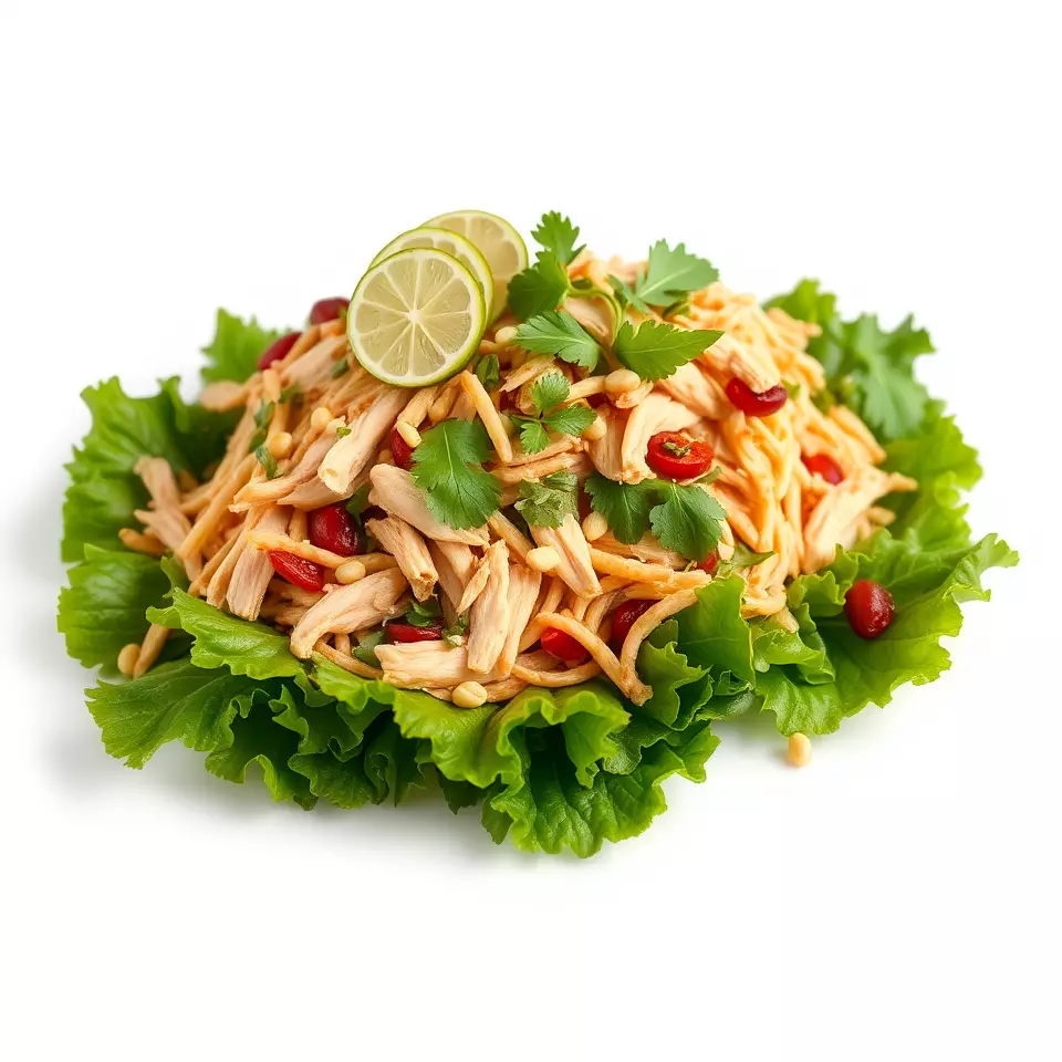 Fresh Chicken Salad model pack Low-poly 3D model_3