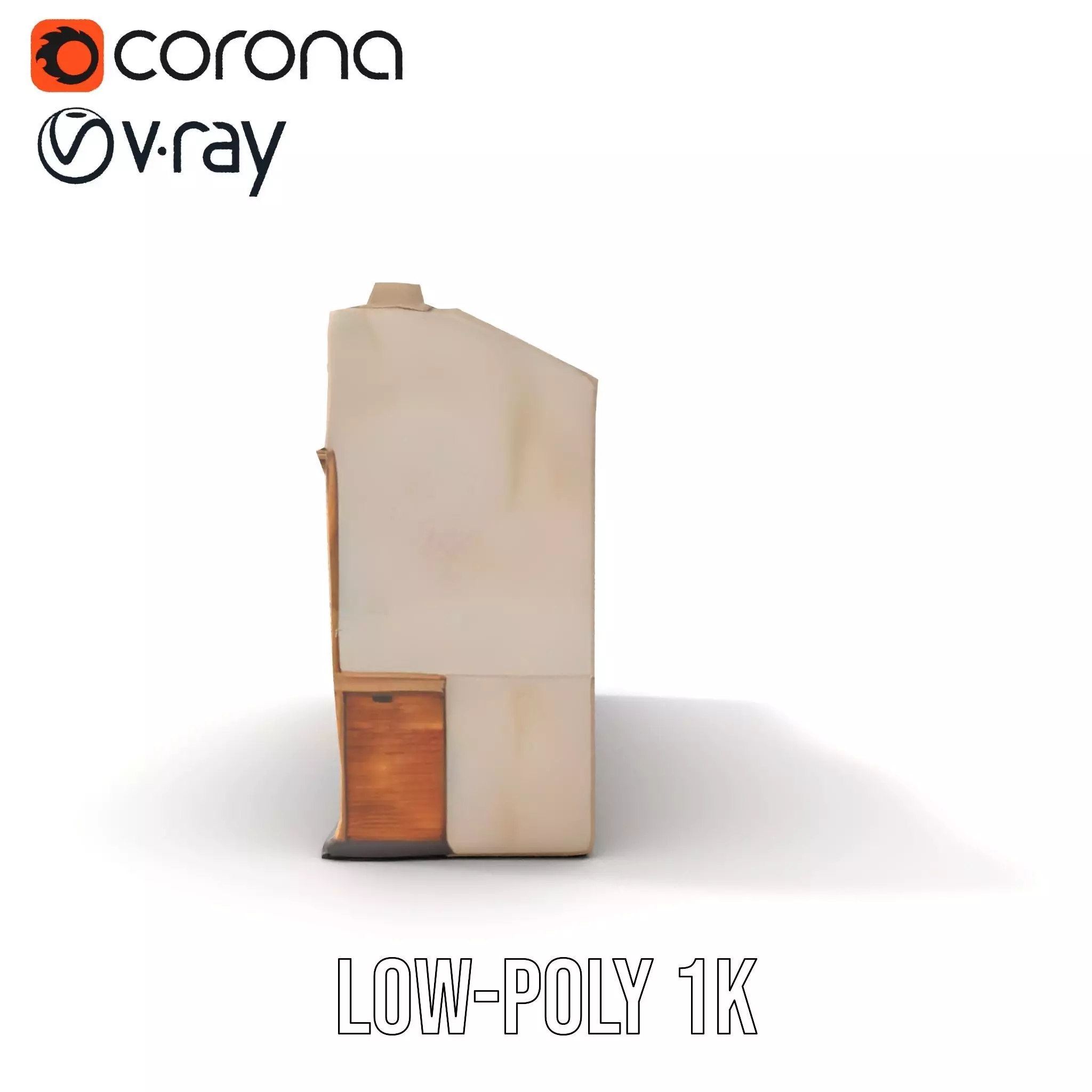 European Townhouse Facade model pack Low-poly 3D model_8