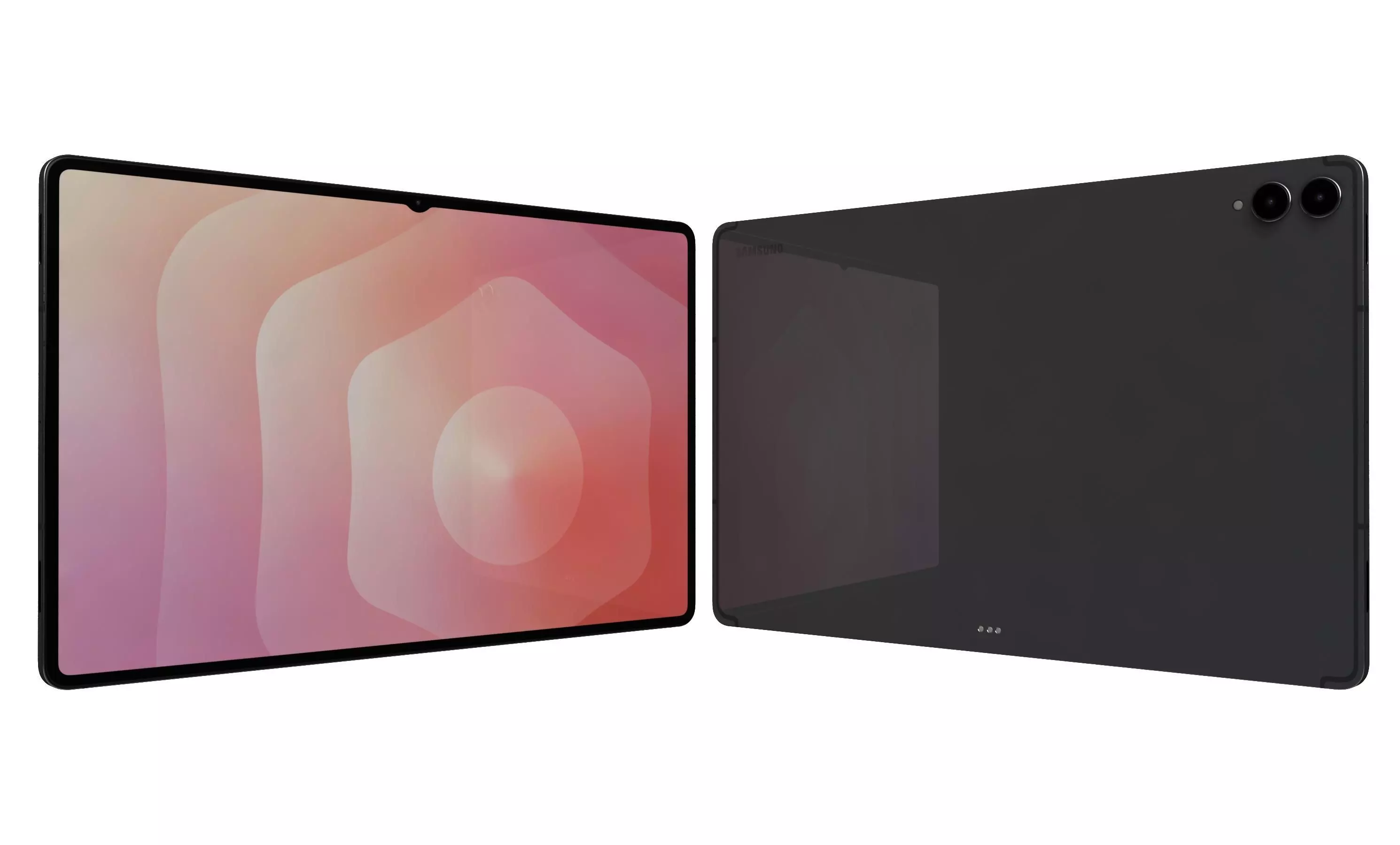 Samsung Galaxy Tab S11 Ultra Black And White 3D model_2