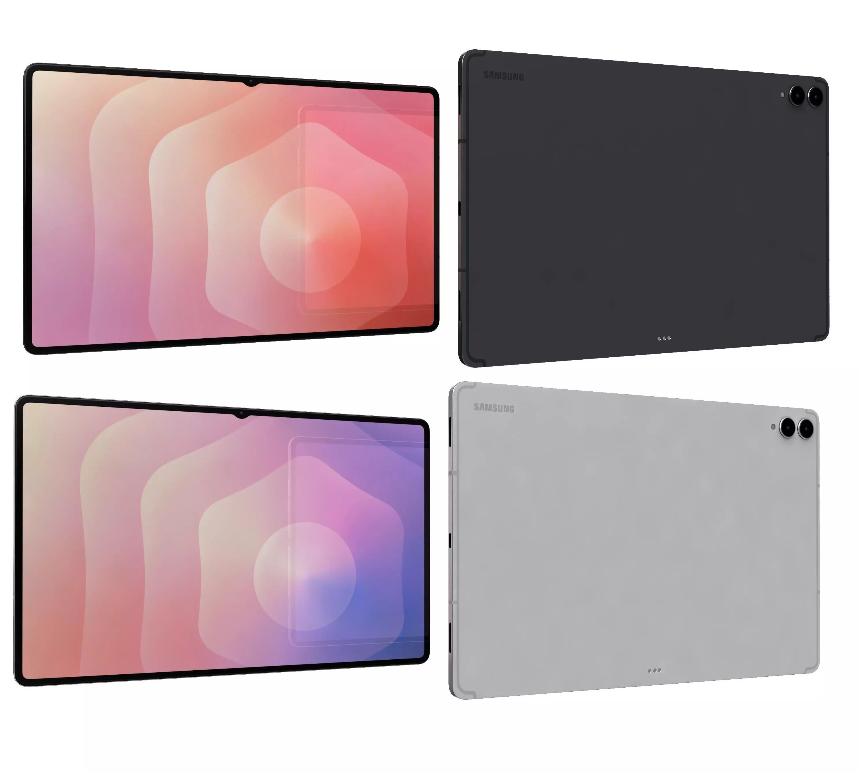 Samsung Galaxy Tab S11 Ultra Black And White 3D model_0