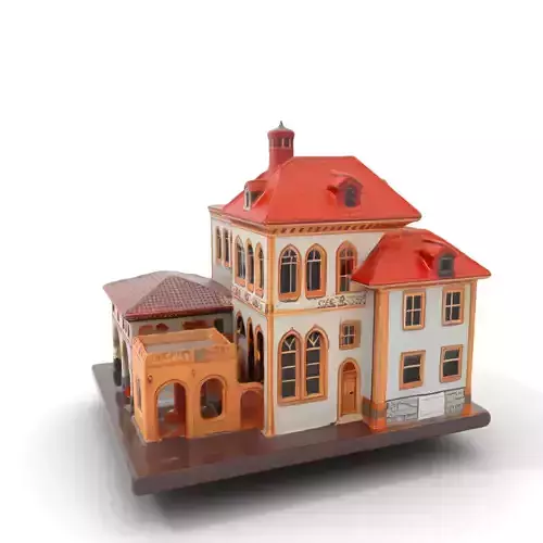 Vintage Villa Architecture model pack