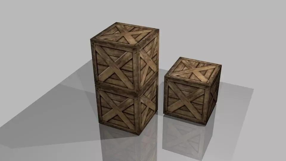 box for free Free 3D model