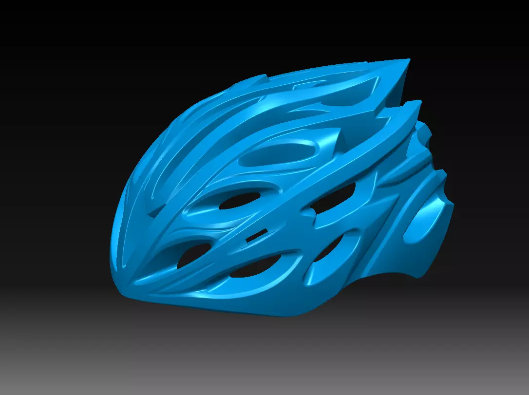  bicycle hat 3D print model_3
