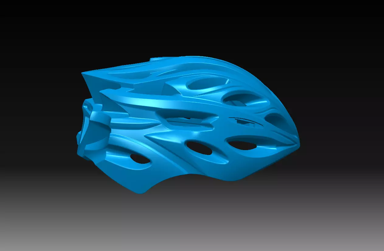  bicycle hat 3D print model_4