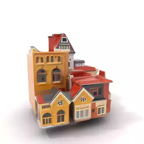 Vintage Townhouse Collection model pack