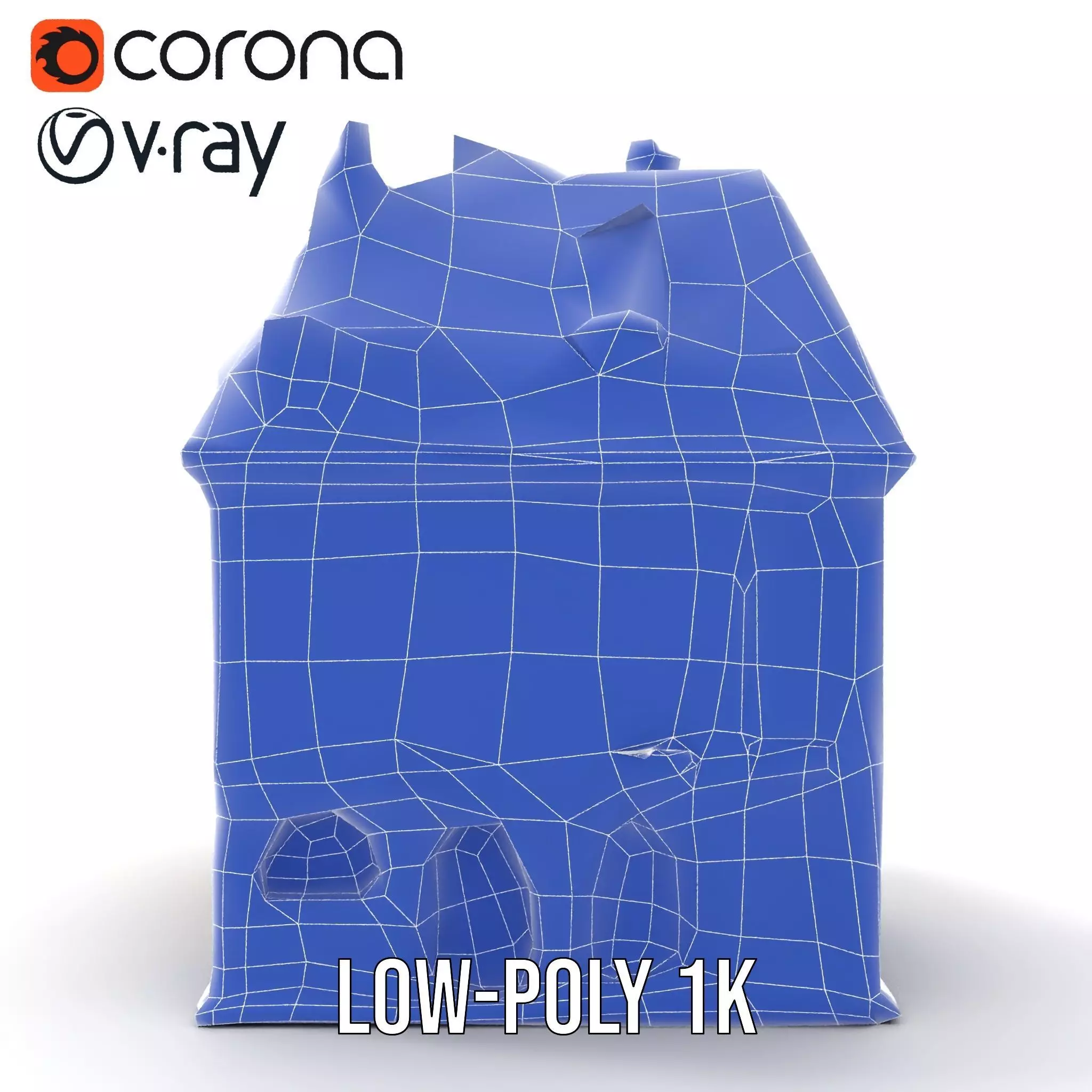 Charming Vintage Building model pack Low-poly 3D model_16