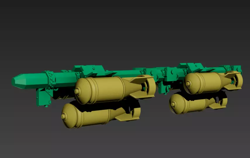MBD 3 u6 and OFAB 100 Look A Like 72 scale 3D print model_0