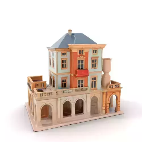 Vintage Townhouse model pack