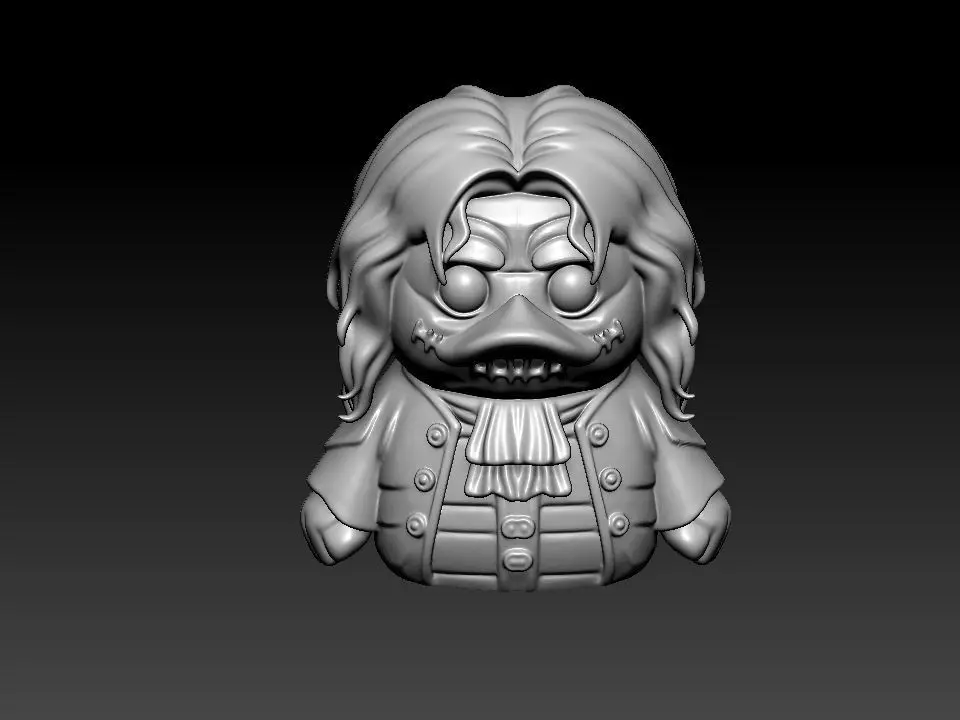 Rubber Duck - Billy Butcherson model - Halloween - 3D print 3D print model_1
