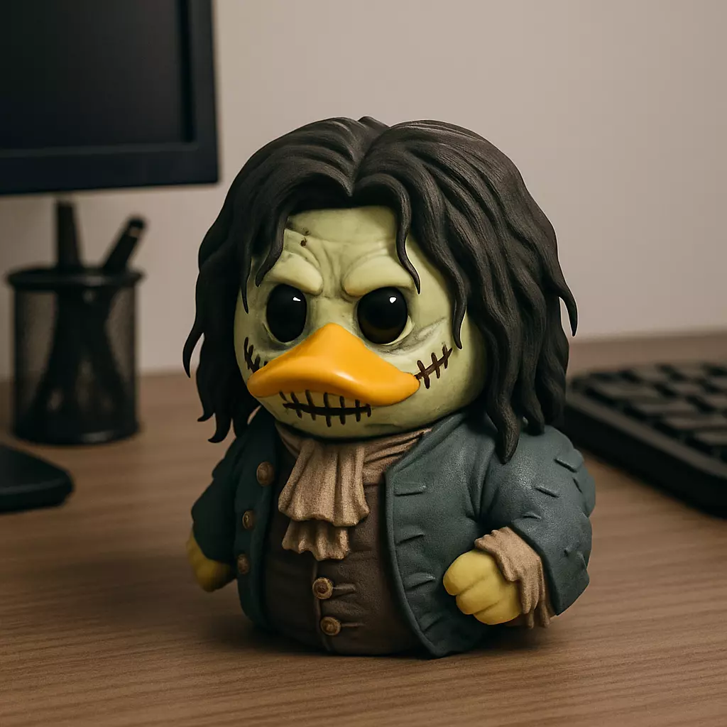 Rubber Duck - Billy Butcherson model - Halloween - 3D print 3D print model_0