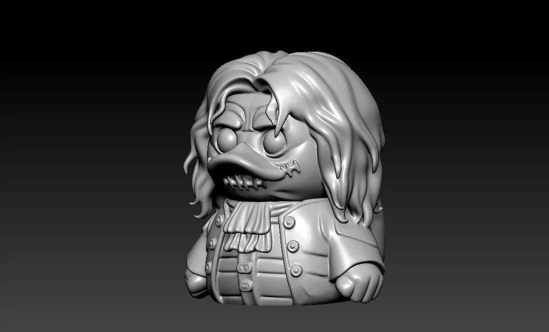 Rubber Duck - Billy Butcherson model - Halloween - 3D print 3D print model_3