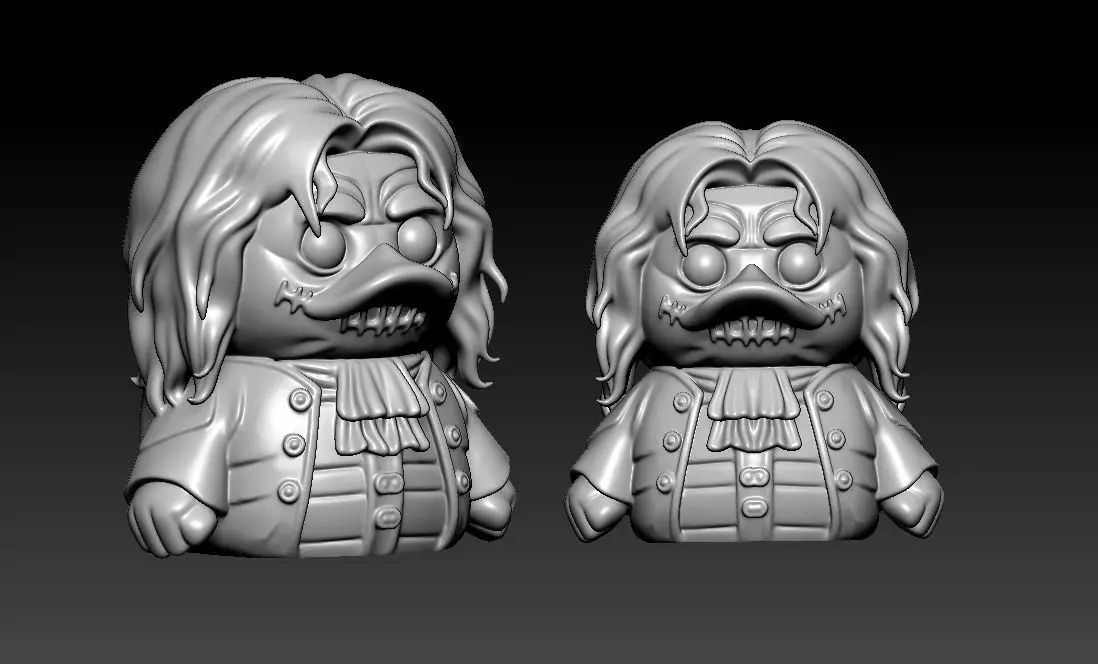 Rubber Duck - Billy Butcherson model - Halloween - 3D print 3D print model_5