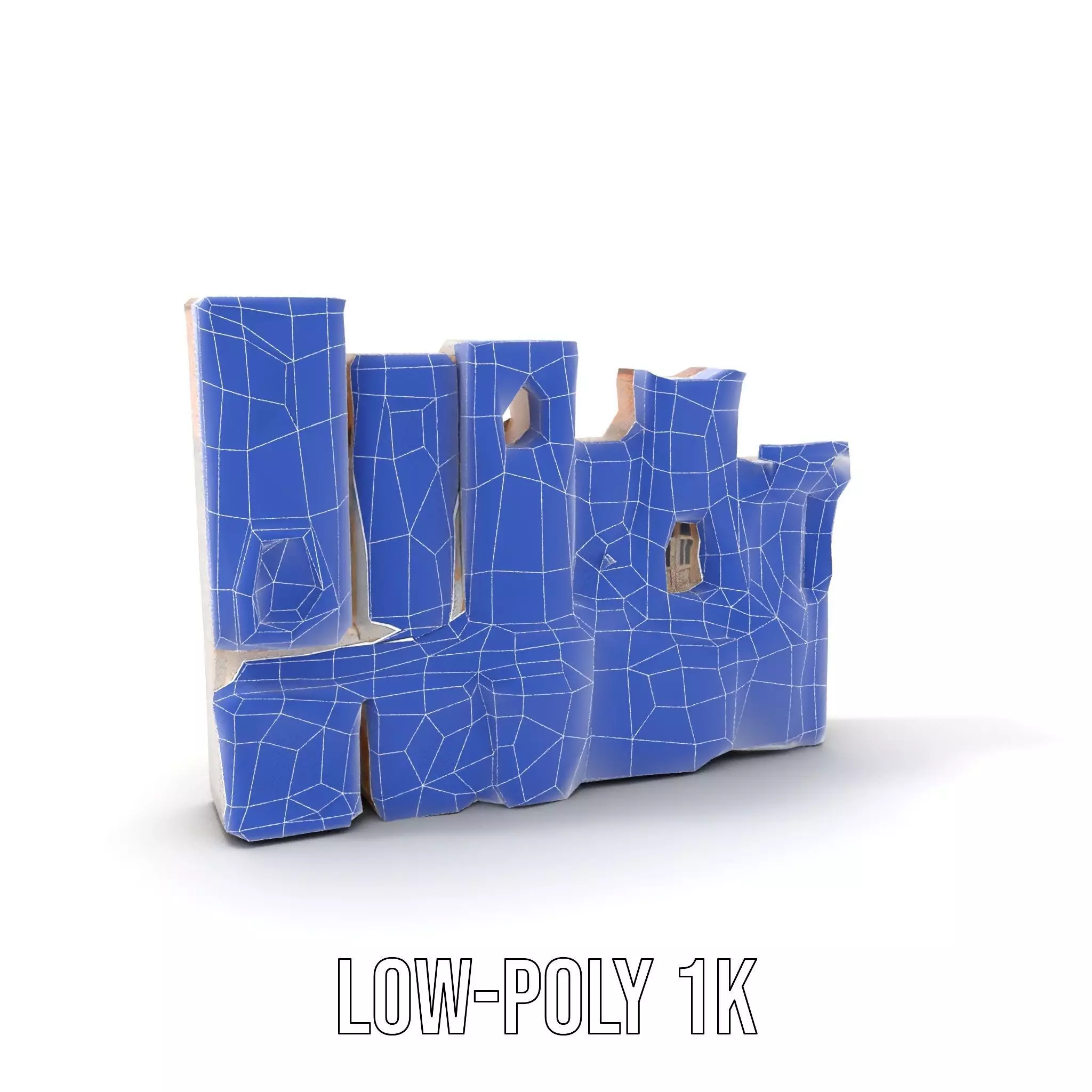 Classic Architectural Facade model pack Low-poly 3D model_14