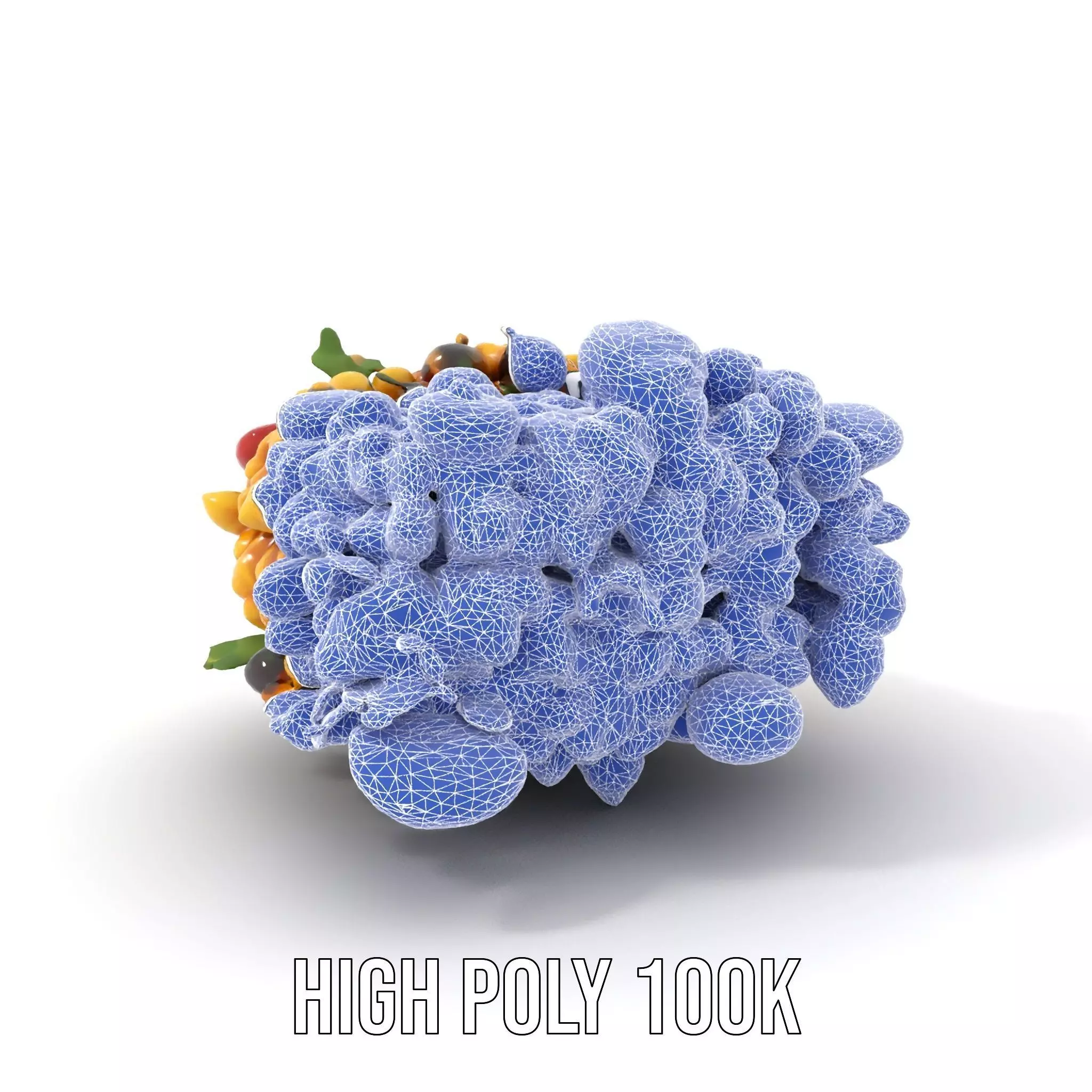 Vibrant Pasta Salad model pack Low-poly 3D model_18