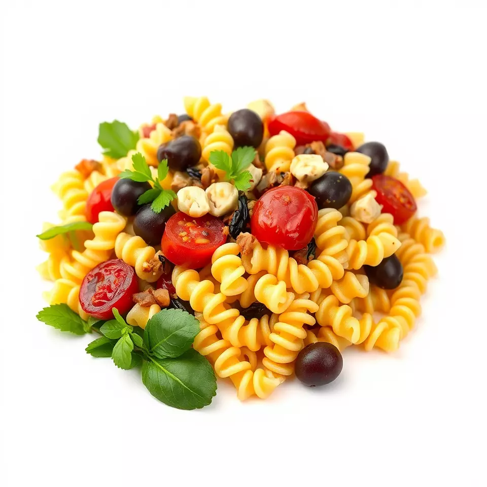 Vibrant Pasta Salad model pack Low-poly 3D model_3