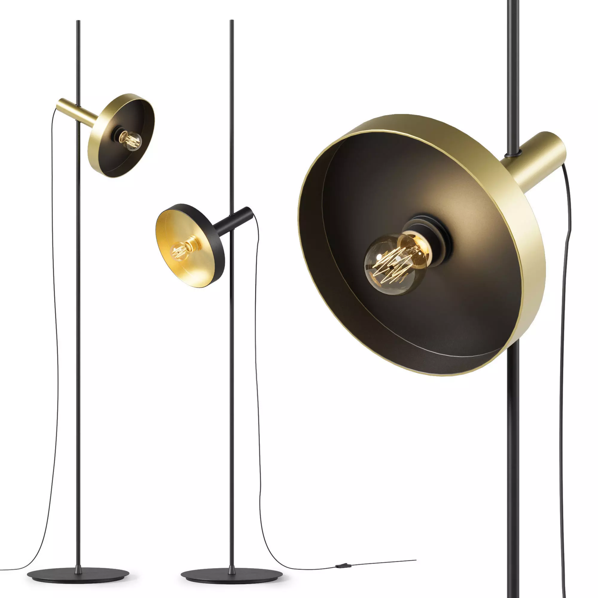 Floor lamp Faro Barcelona Whizz 3D model_5