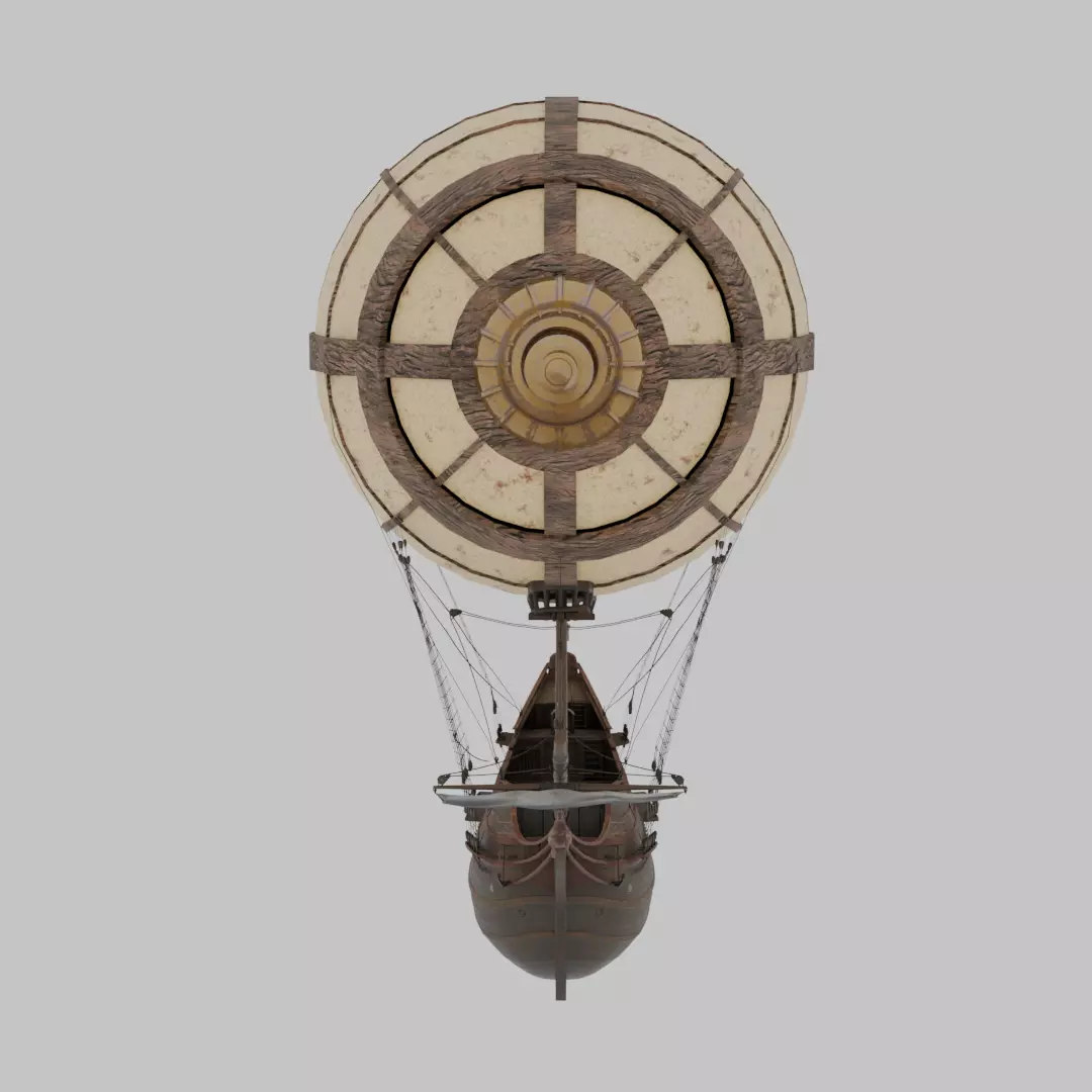 Veteran Airship 3D model_7