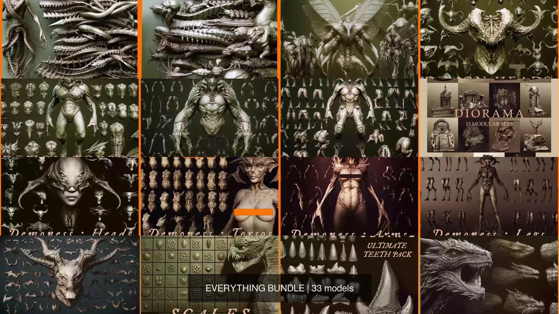 EVERYTHING BUNDLE 3D Model Collection_32