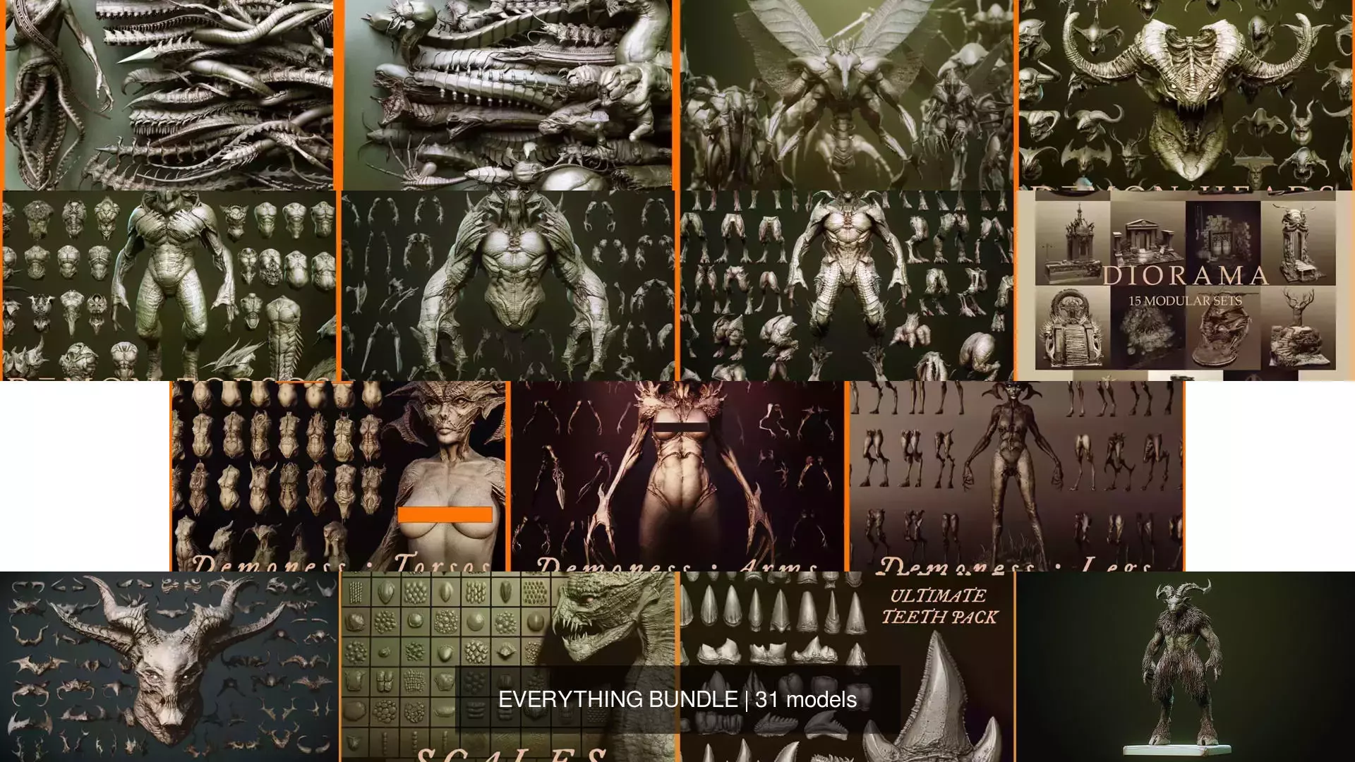EVERYTHING BUNDLE 3D Model Collection_33