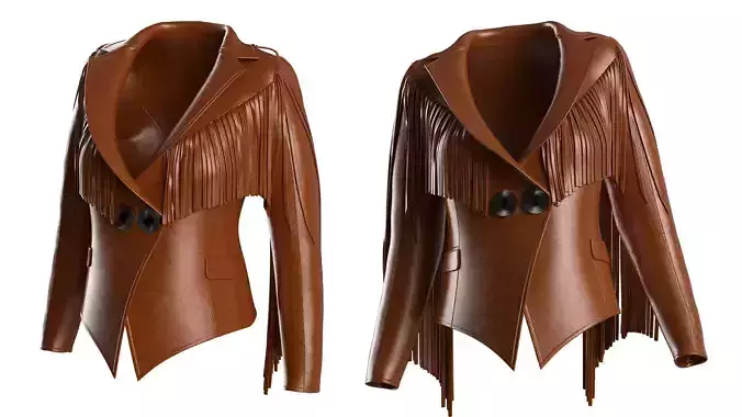 Cowboy Leather Blazer