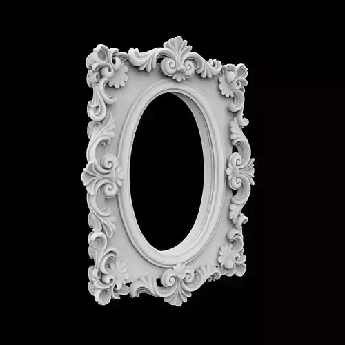 Baroque Carved Picture 3D Print Model