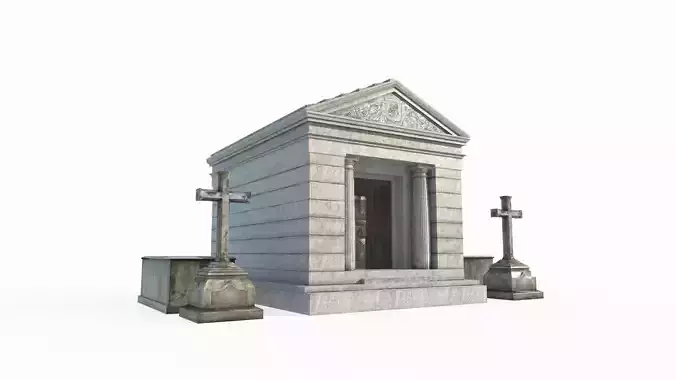 Modern architecture tomb chamber