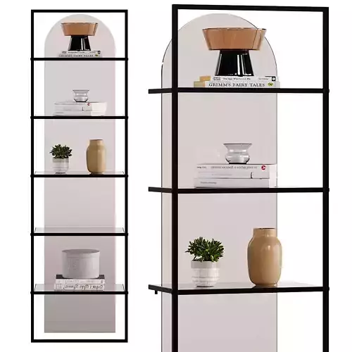 Archy Shelving Unit 3D model
