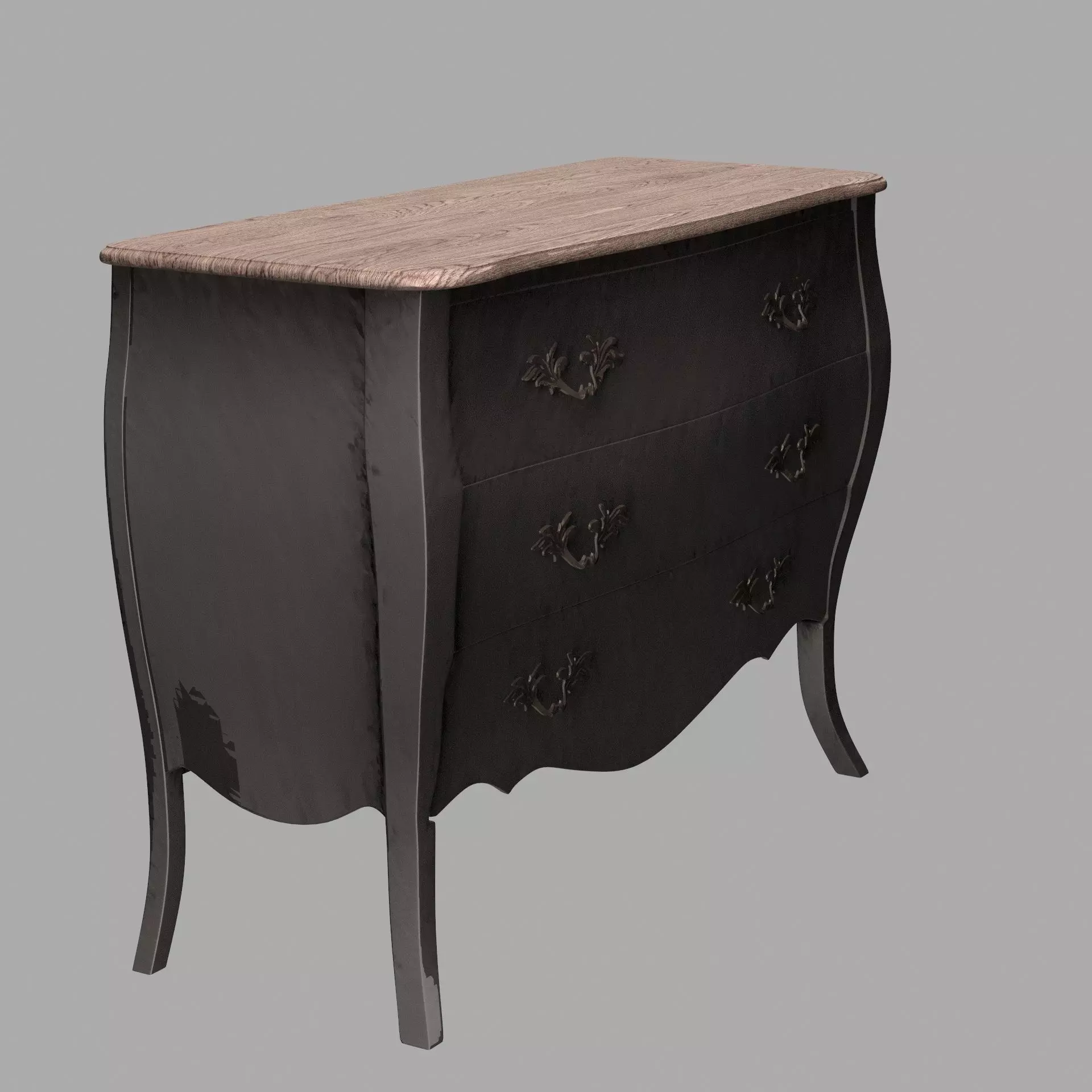 Velthorean Chest of Drawer 3D model_0
