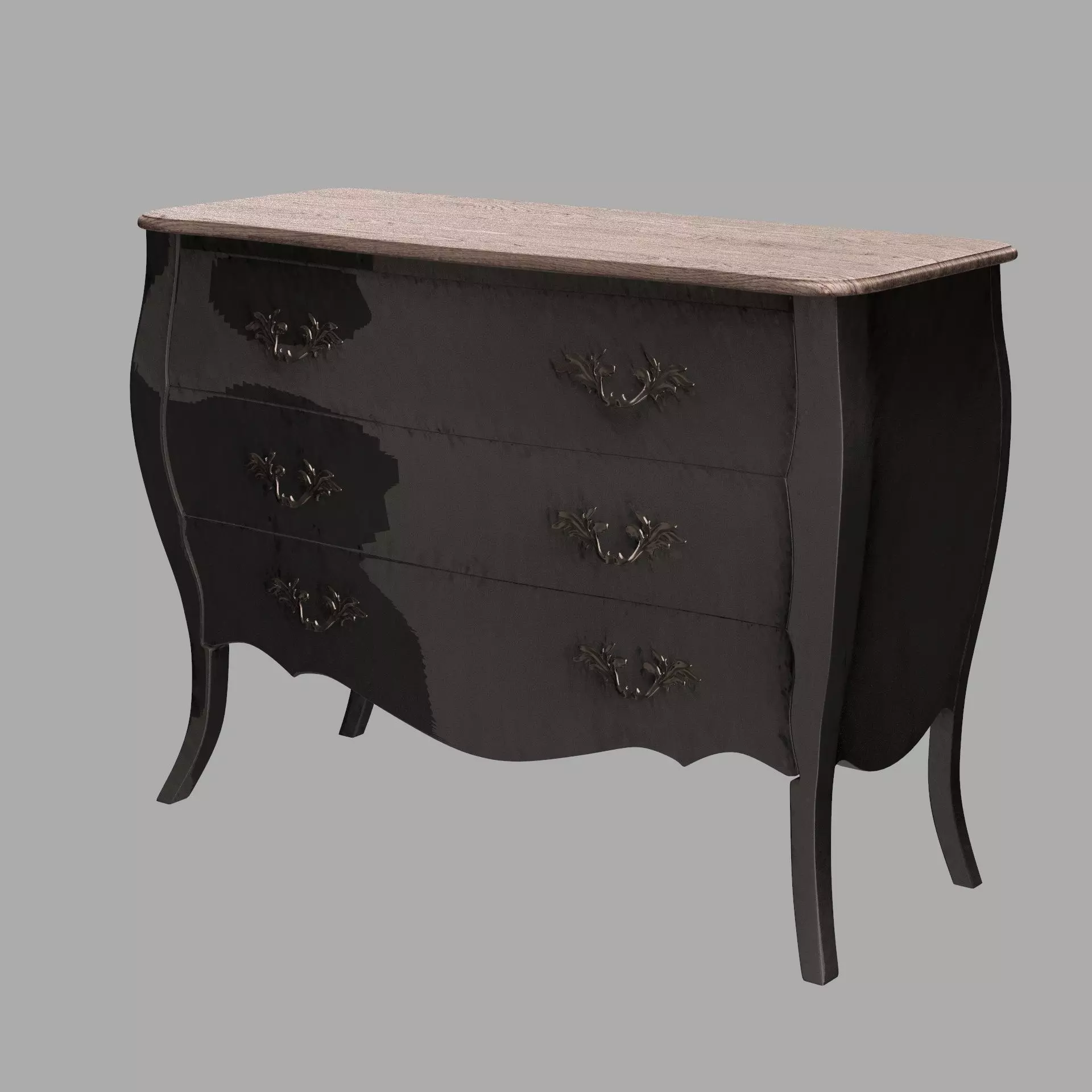 Velthorean Chest of Drawer 3D model_2
