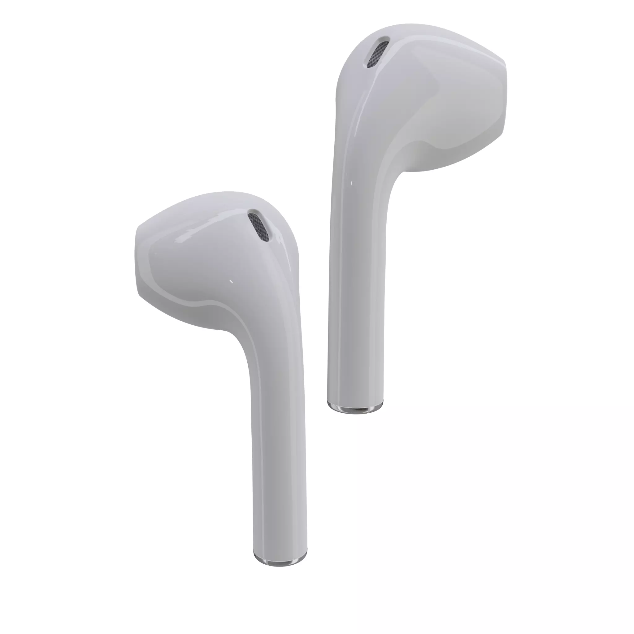 airpod 1 gen 3D model_5