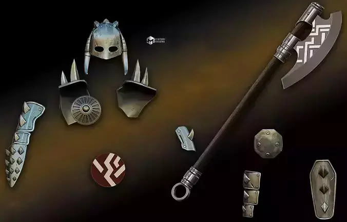 Garruk full body armor 3D print model Garruk full body armor 3D print model