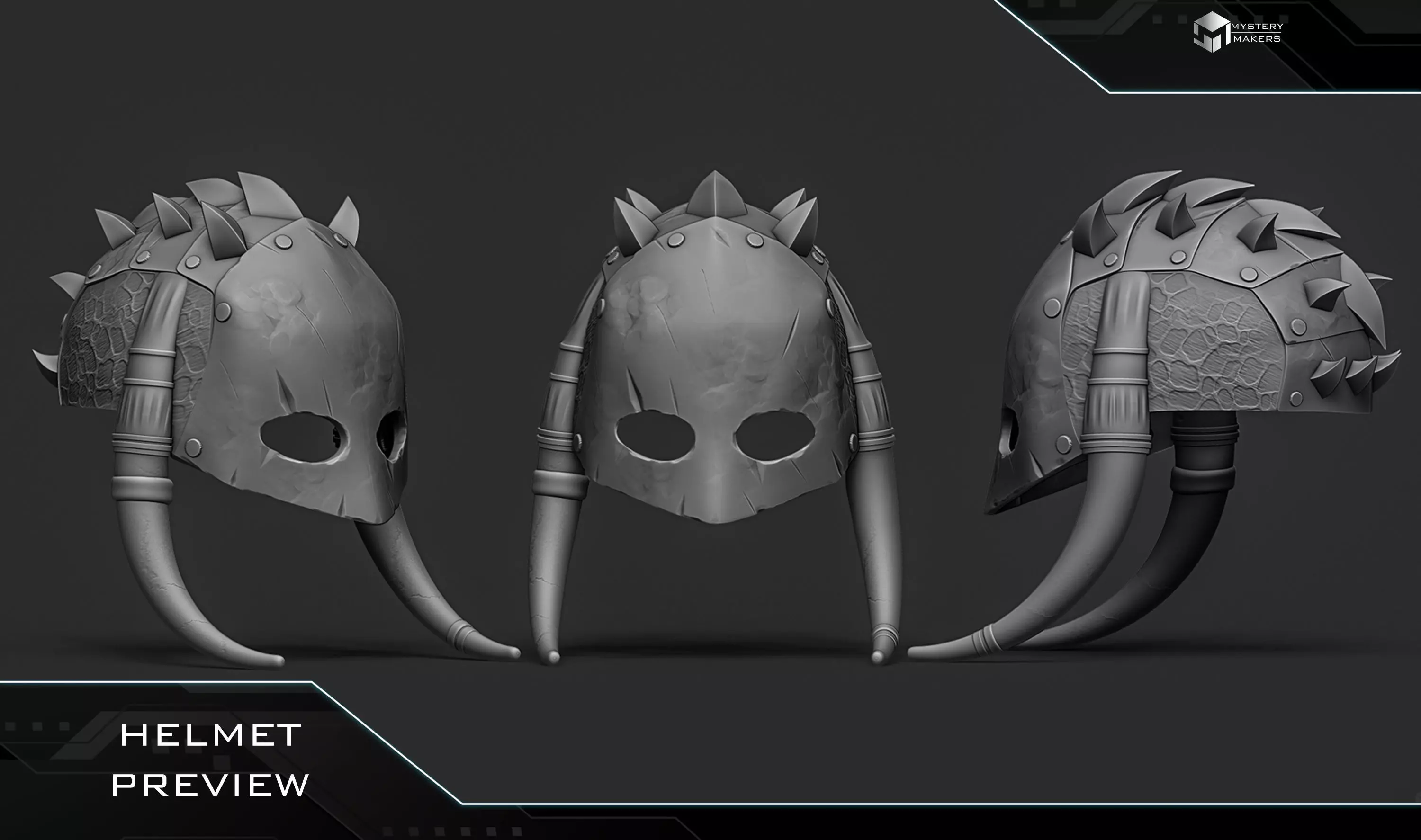 Garruk full body armor 3D print model_2