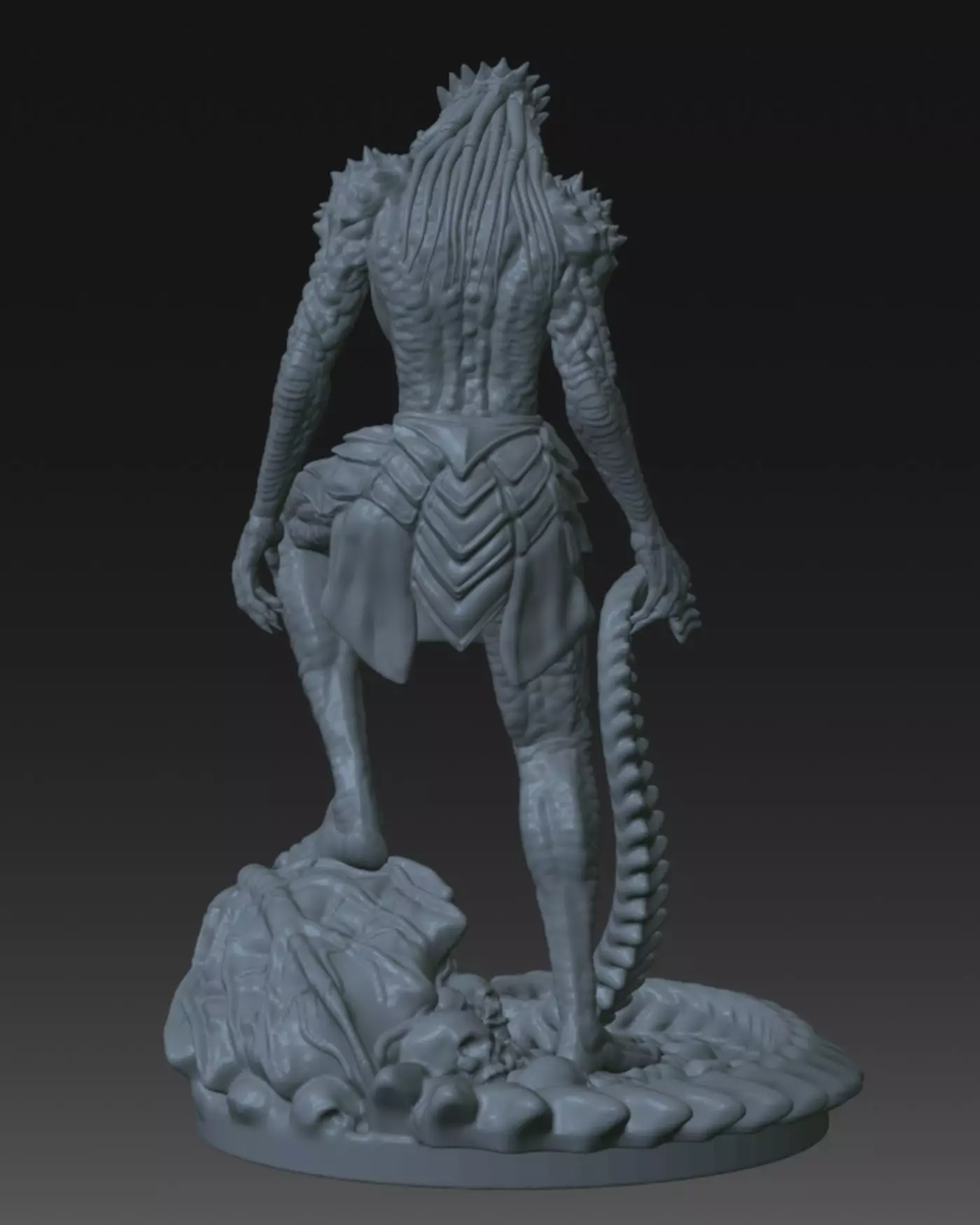 Doomsday predator 3d printing STL 3D print model_2