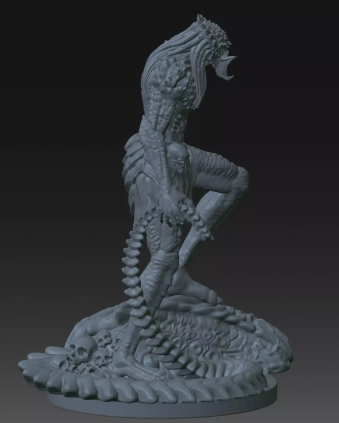 Doomsday predator 3d printing STL 3D print model_3