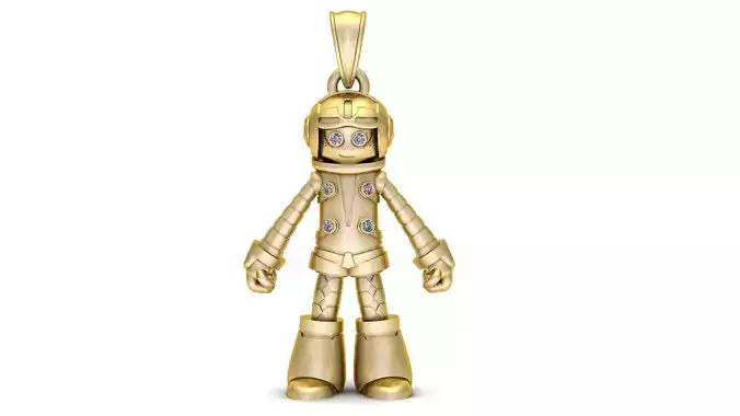 CUTE ROBOT PENDANT
