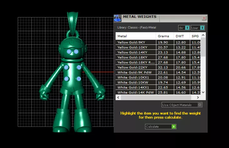 CUTE ROBOT PENDANT 3D print model_6